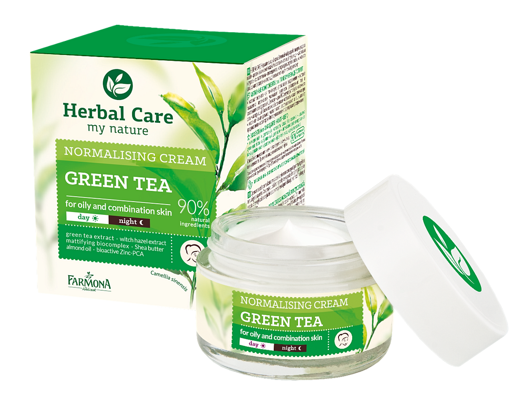Farmona Herbal Care Normalizing Cream Green Tea for Mixed and Oily Skin 50ml