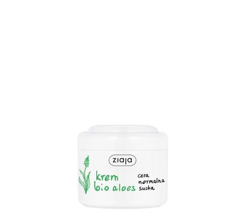 Ziaja - Aloe - Cream BIO for normal, dry and sensitive skin (BIG PACK) 100ml - 5901887000082