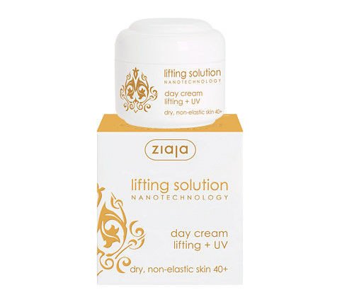 Ziaja - Lifting Solution 40+ - Lifting + UV Krem na dzień do cery dojrzałej 50ml 5901887005025