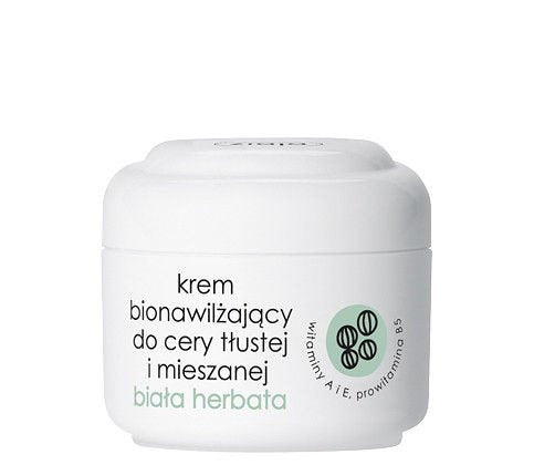 Ziaja - Organiczny KREM nawilżający z białą herbatą do cery tłustej i mieszanej 50ml 5901887000549