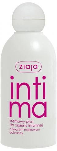 Ziaja - Intima - Ochronny krem ​​do higieny intymnej z kwasem mlekowym mały 200ml 5901887018698