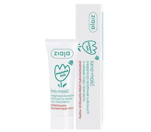 Ziaja - Mamma Mia - LANO-COLOUR - Pielęgnacja brodawek sutkowych w ciąży i laktacji 15ml 5901887030164