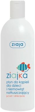 Ziaja - Ziajka - PŁYN do kąpieli dla dzieci i niemowląt NATŁUSZCZAJĄCY 370ml NOWA, WIĘKSZA POJEMNOŚĆ 5901887026525