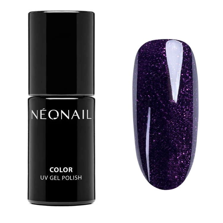 NeoNail UV/LED Hybrydowy Żel Do Paznokci Midnight Match 7.2ml - Sparkly Secret 9708