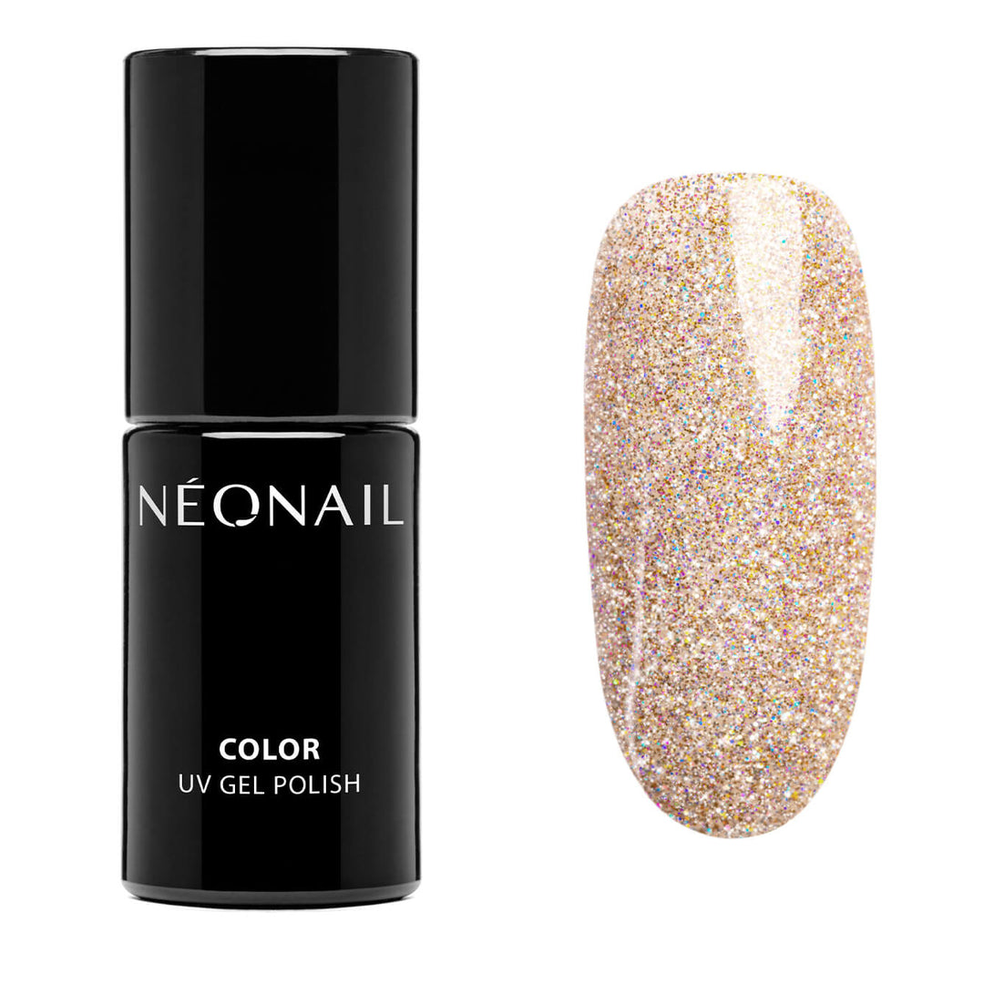 NeoNail UV/LED Hybrydowy lakier do paznokci Celebration Mood 7,2 ml - Holo Vibes 9915