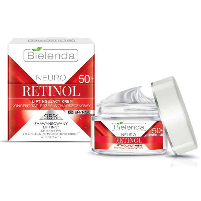 Bielenda Neuro Retinol Lifting Anti Wrinkle Cream Concentrate 50+ Dzień Noc 50ml