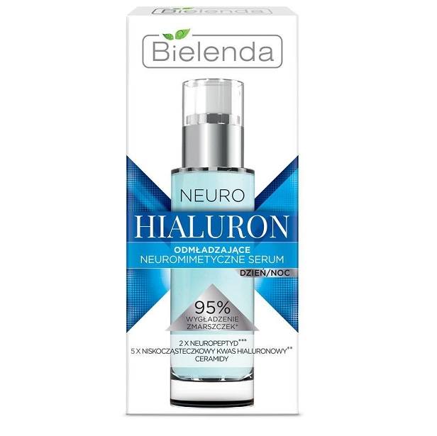 Bielenda Neuro Hialuron Neuromimic Rejuvenating Face Serum Dzień Noc 30ml