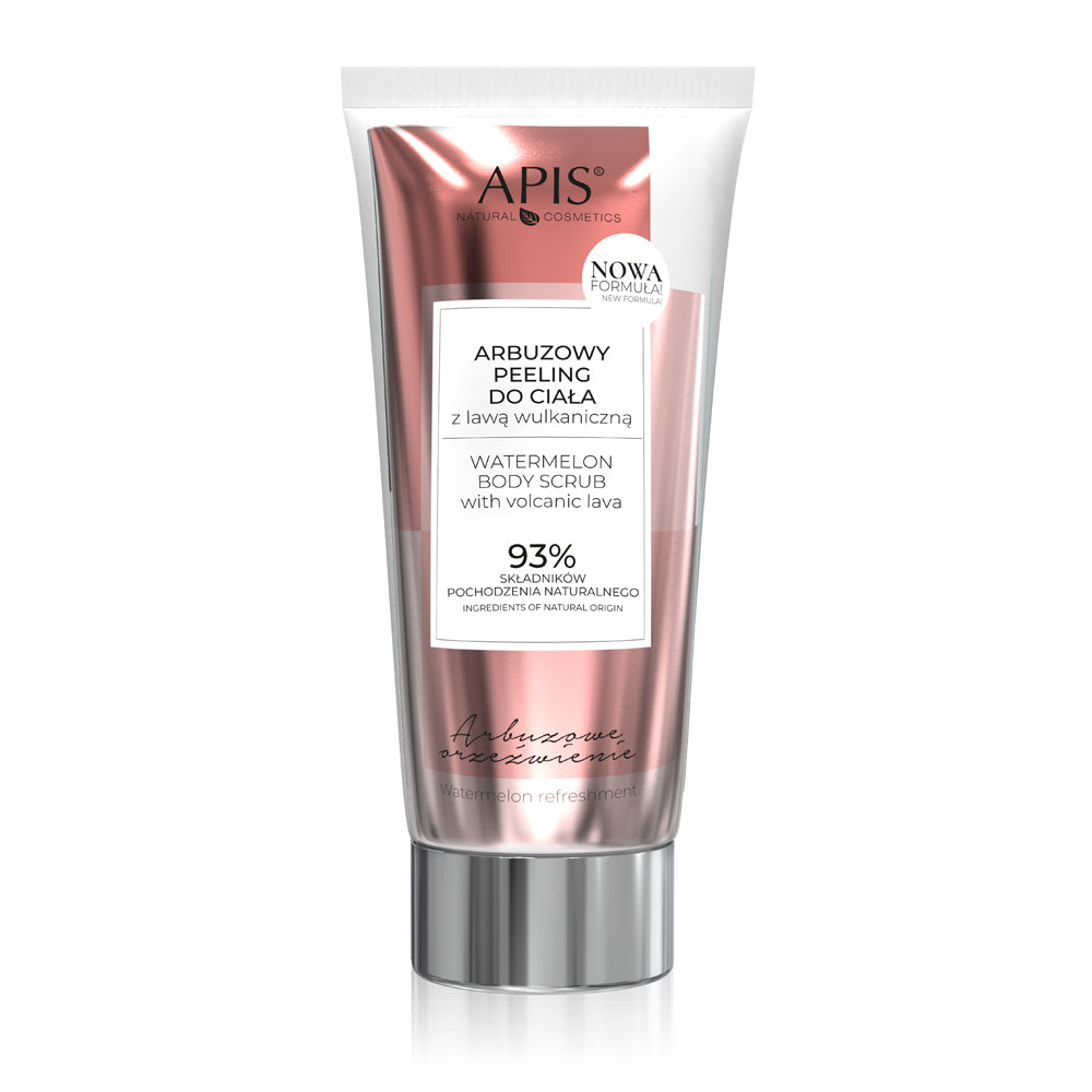 Apis Watermelon Body Scrub z lawą wulkaniczną 93% naturalnych składników 200ml