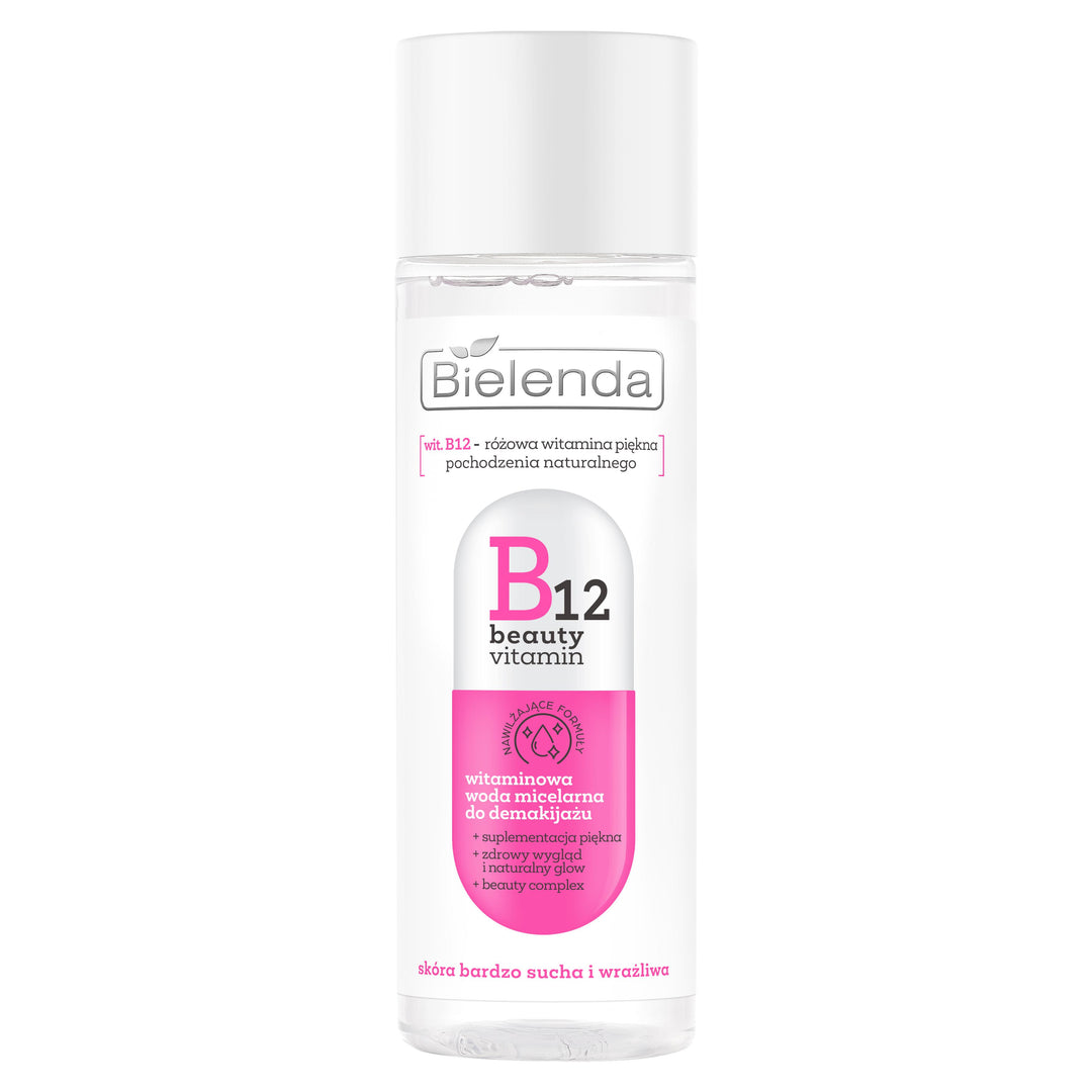 Bielenda B12 Beauty Vitamin Micellar Water Do Demakijażu 200ml