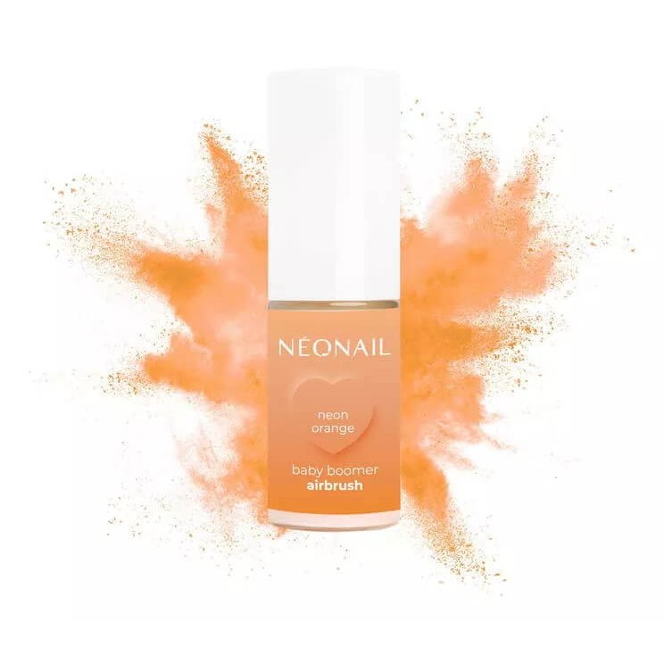 NeoNail Baby Boomer Airbrush Puder do stylizacji paznokci Neon Orange 5g