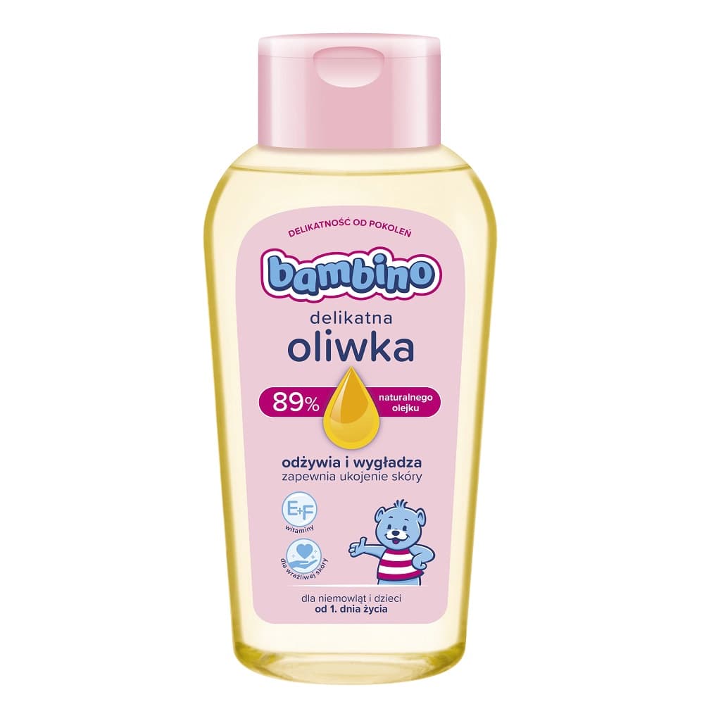 Bambino Oliwka dla Niemowląt – Delikatna Pielęgnacja od Pierwszych Dni - 150ml 5900017089089
