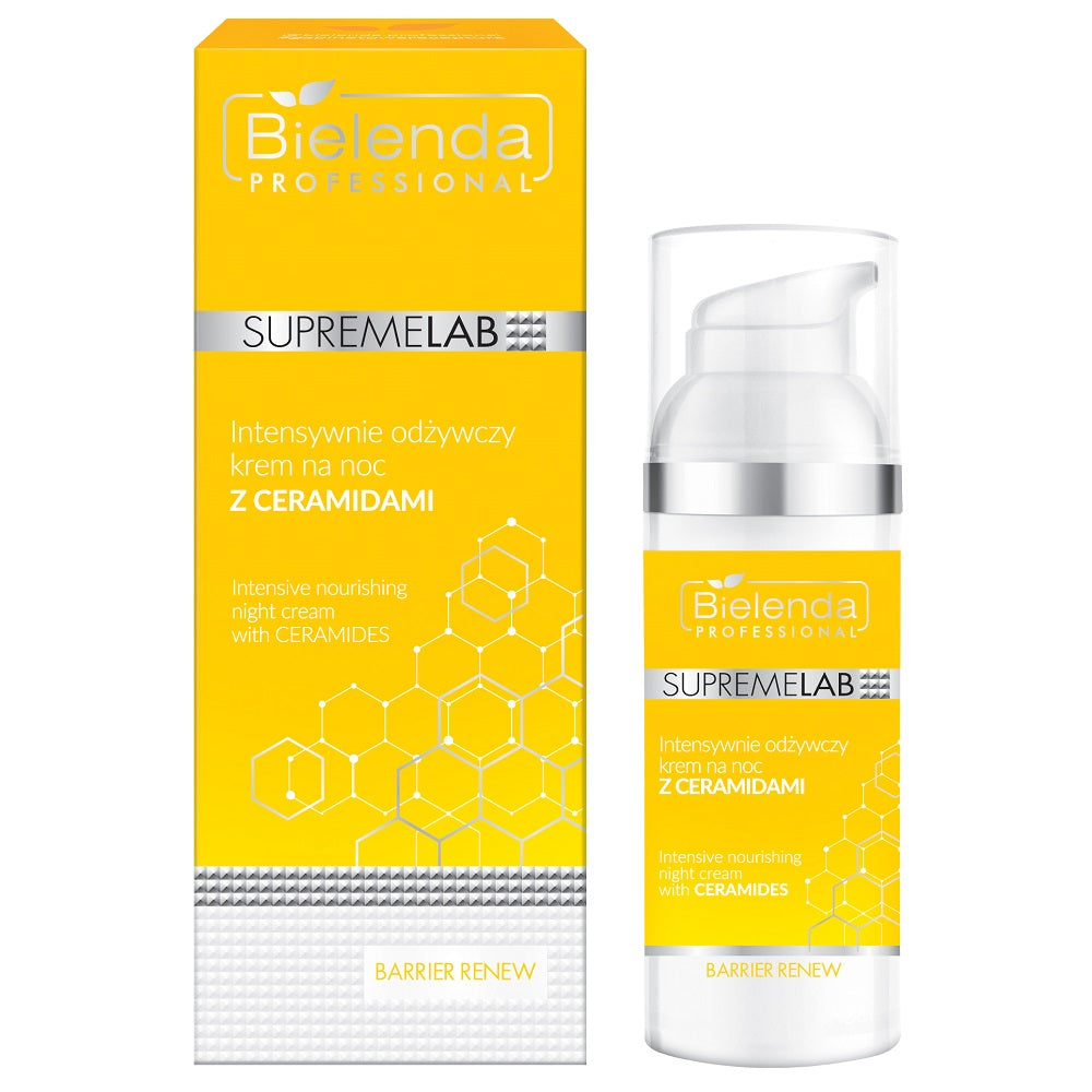 Bielenda Professional SupremeLab Barrier Renew Nourishing Night Cream z Ceramidami 50ml