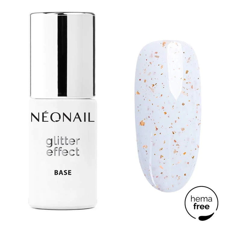 NeoNail UV/LED Soak Off Glitter Effect Base White Sparkle 7,2 ml