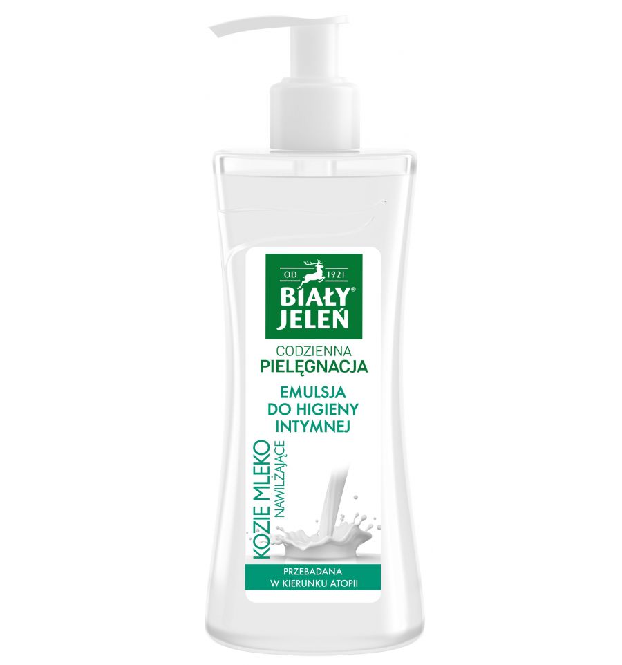 Biały Jeleń - Premium - EMULSION for intimate hygiene with GOAT'S MILK 265ml 5900133013562