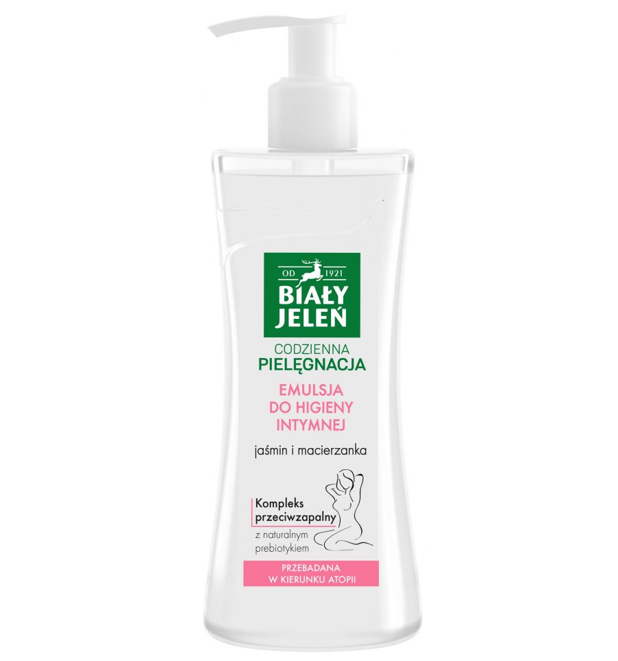 Biały Jeleń - Premium - EMULSION for intimate hygiene with JASMINE AND THYME 265ml 5900133013128