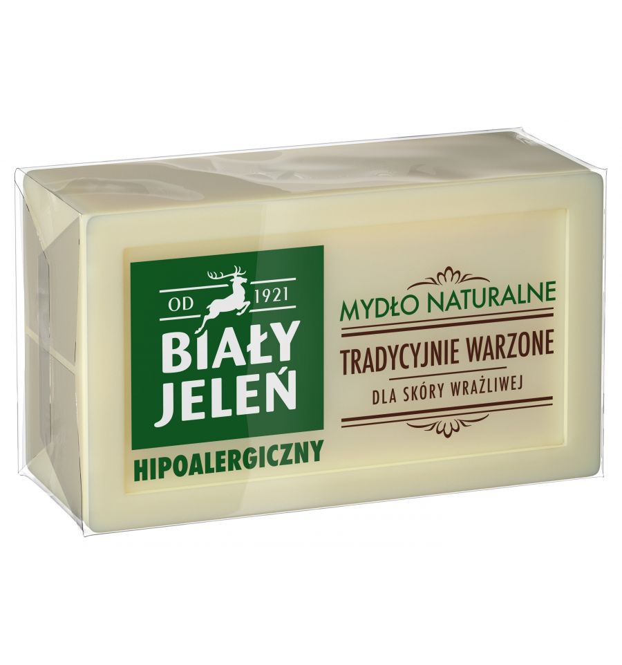 Biały Jeleń - Naturalne mydło hipoalergiczne 150g 5900133008230