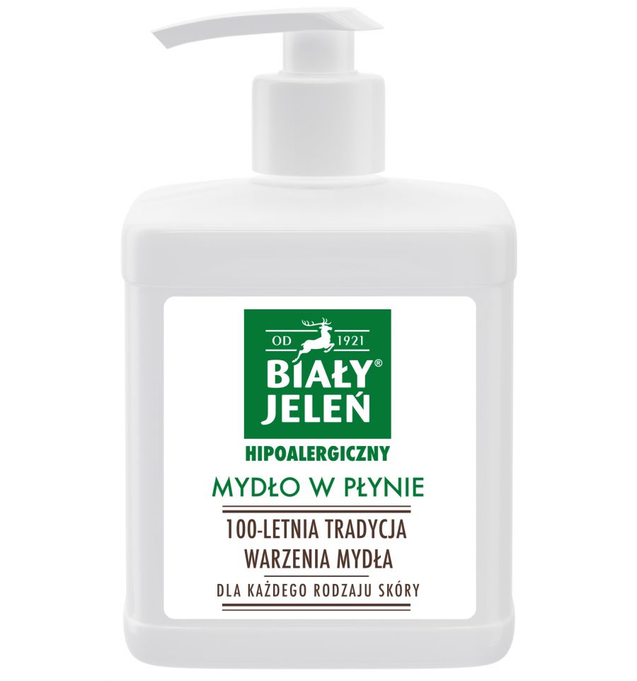 Biały Jeleń - Hypoallergenic natural liquid SOAP feeder 500ml 5900133002931