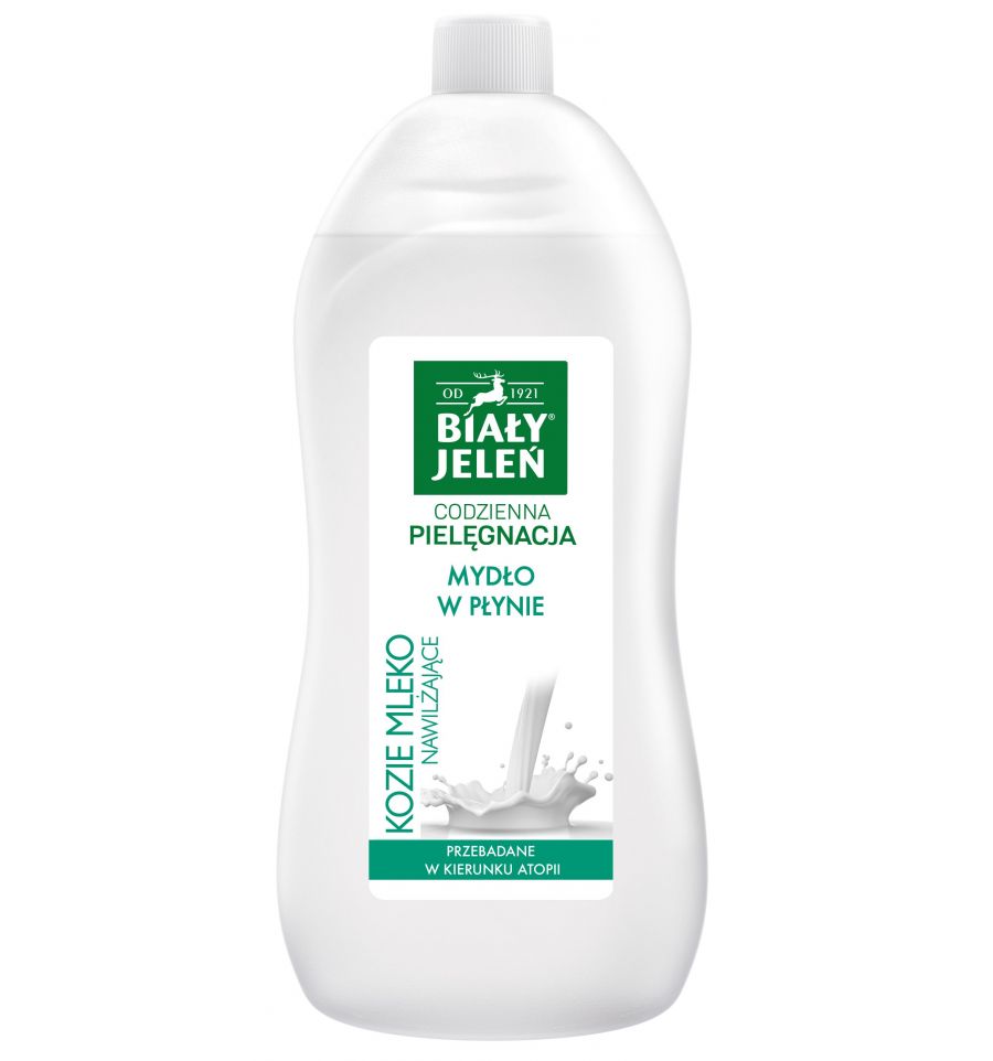 Biały Jeleń - Hypoallergenic liquid SOAP with GOAT'S MILK 1l 5900133011988