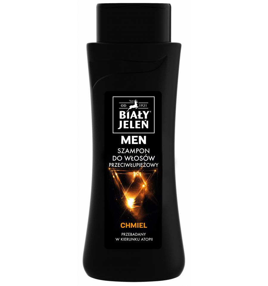 Biały Jeleń - For Men - Premium - Hypoallergenic SHAMPOO with HOPS 300ml 5900133007394