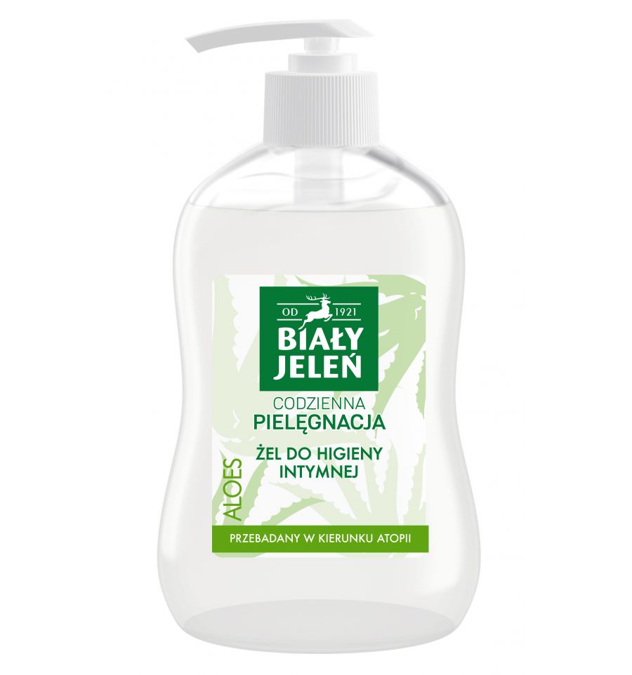 Biały Jeleń - Hipoalergiczny - Higiena intymna ŻEL ALOE VERA 500ml 5900133004362