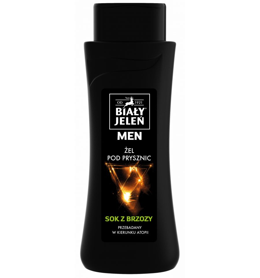 Biały Jeleń - For Men - Hipoalergiczny ŻEL pod prysznicem z ekstraktem z BRZOZY 300ml 5900133007097