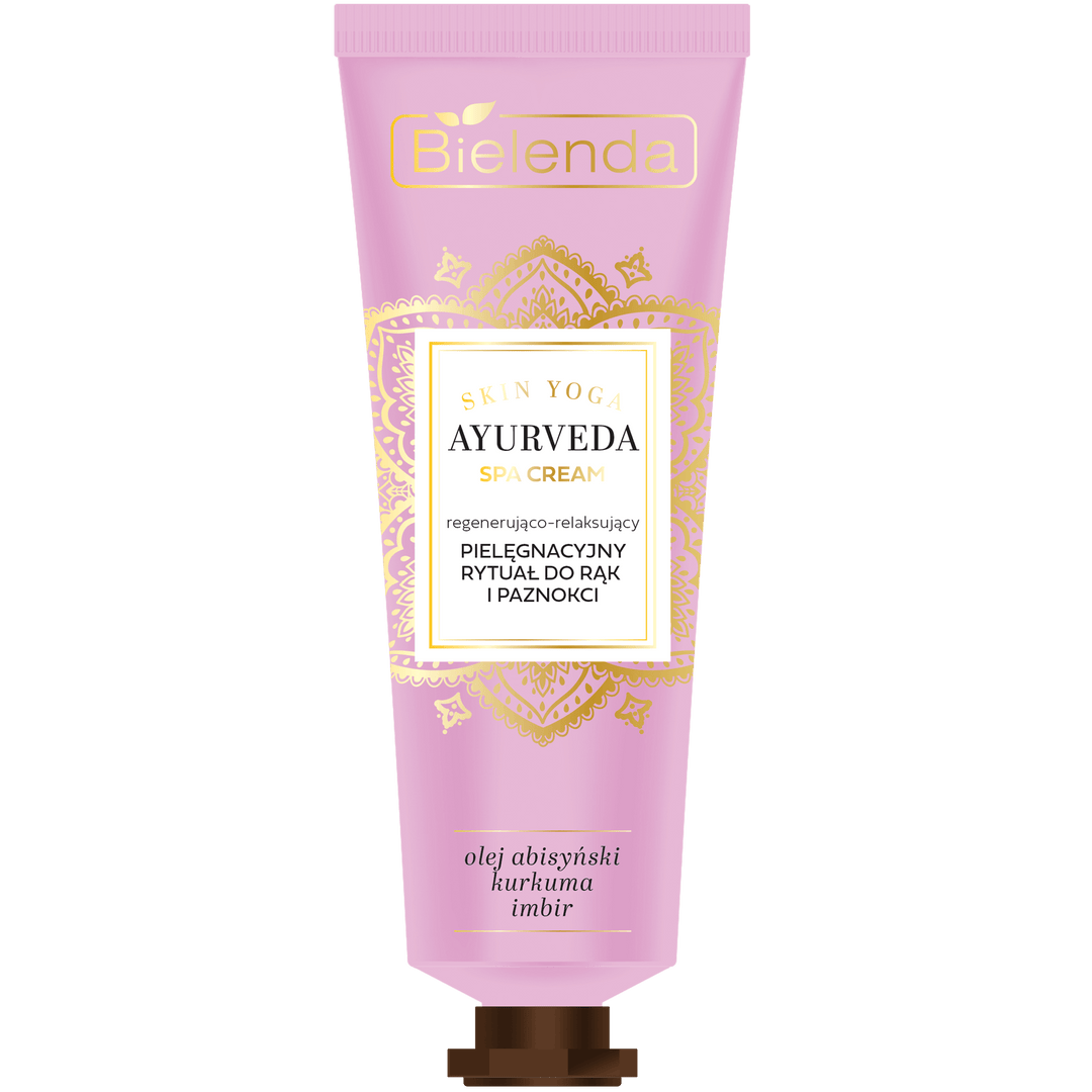 Bielenda Ayurveda Skin Yoga SPA Cream Regenerujący i Relaksujący Rytuał do Dłoni i Paznokci 50ml