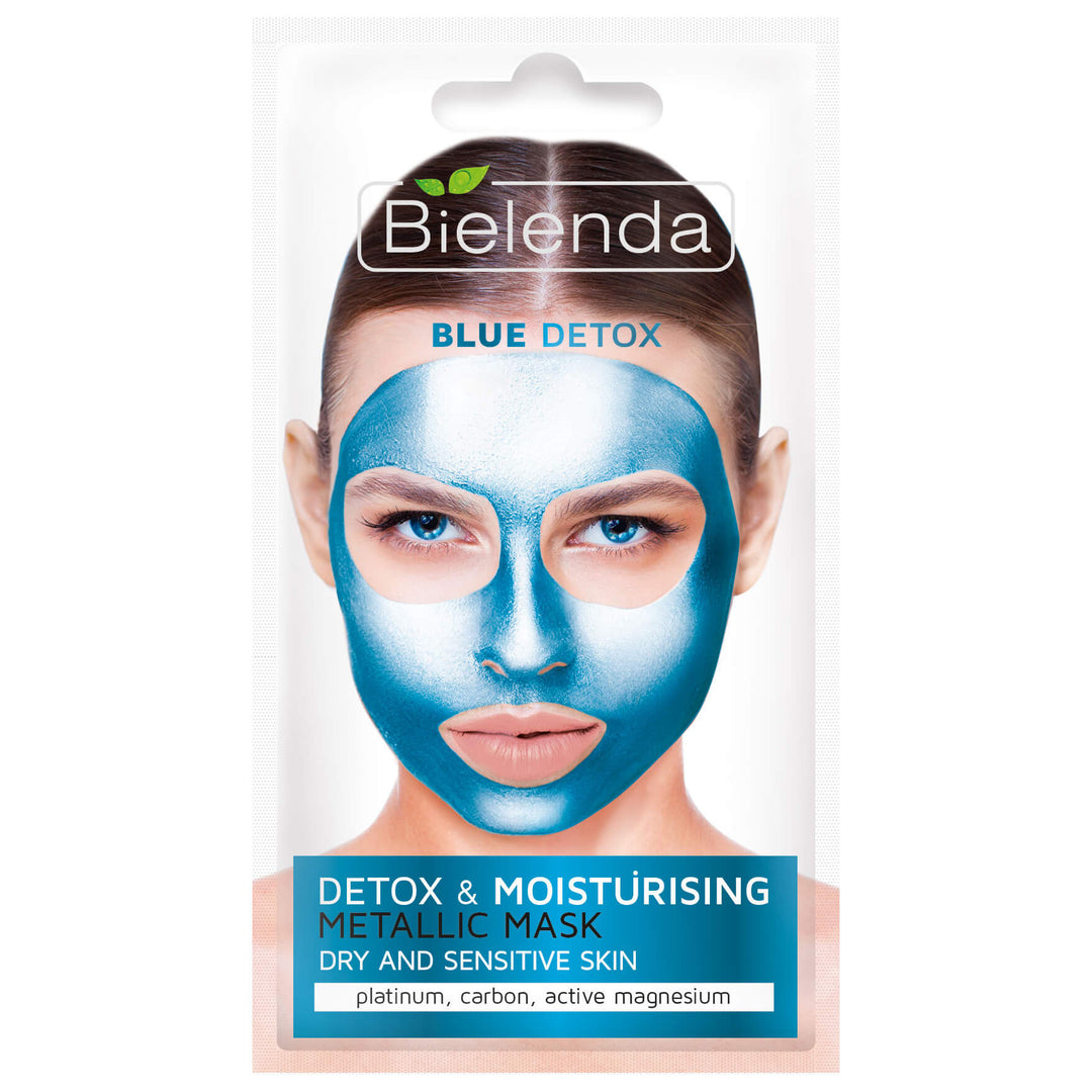 Bielenda Blue Detox Detoxifying Face Mask for Dry and Sensitive Skin 8g