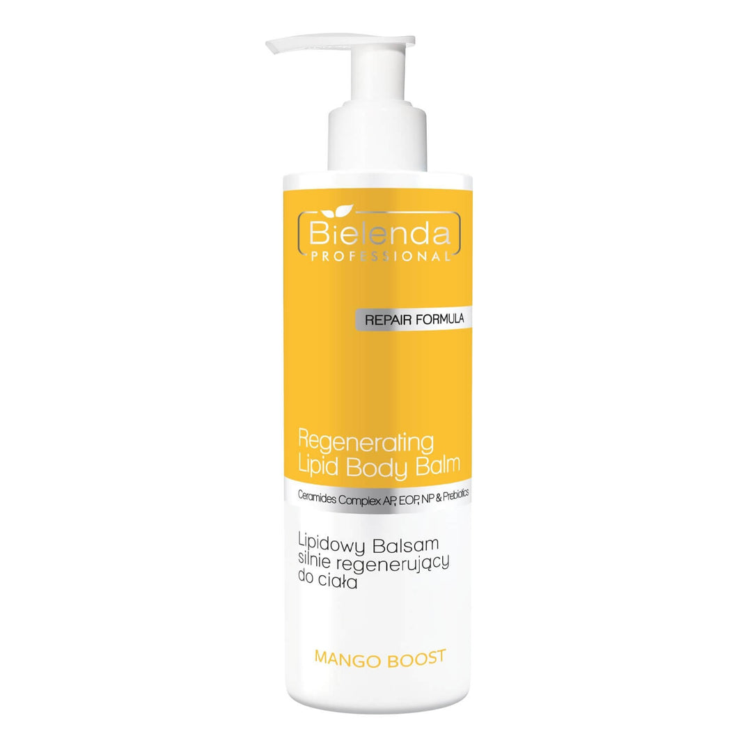 Bielenda Professional Mango Boost Intensywnie Regenerujący Lipidowy Balsam do Ciała 500ml