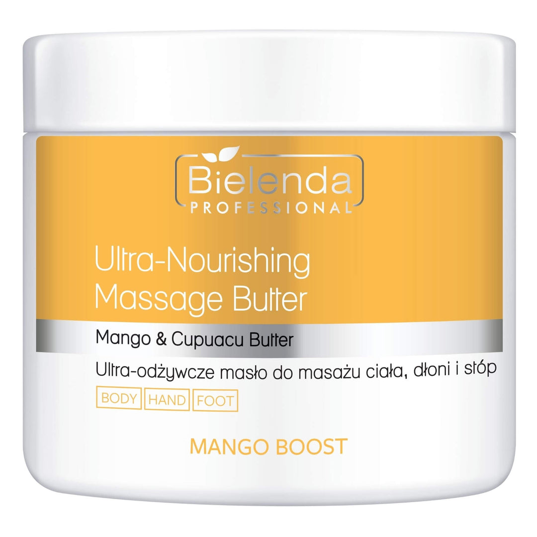 Bielenda Professional Mango Boost Ultra Nourishing Masło do Masażu Ciała i Stóp 500ml