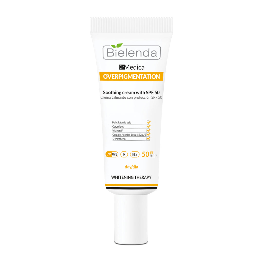 Bielenda Dr Medica Overpigmentation Soothing Cream z SPF 50 50ml