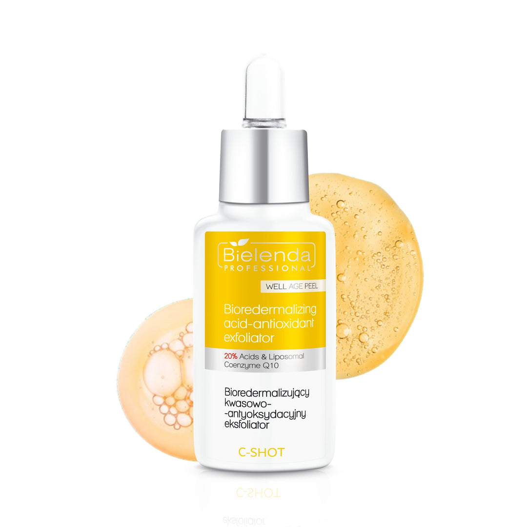 Bielenda Professional C-Shot Bioredermalizing Acid-Antioxidant Exfoliator 20% Well Age Peel 30ml