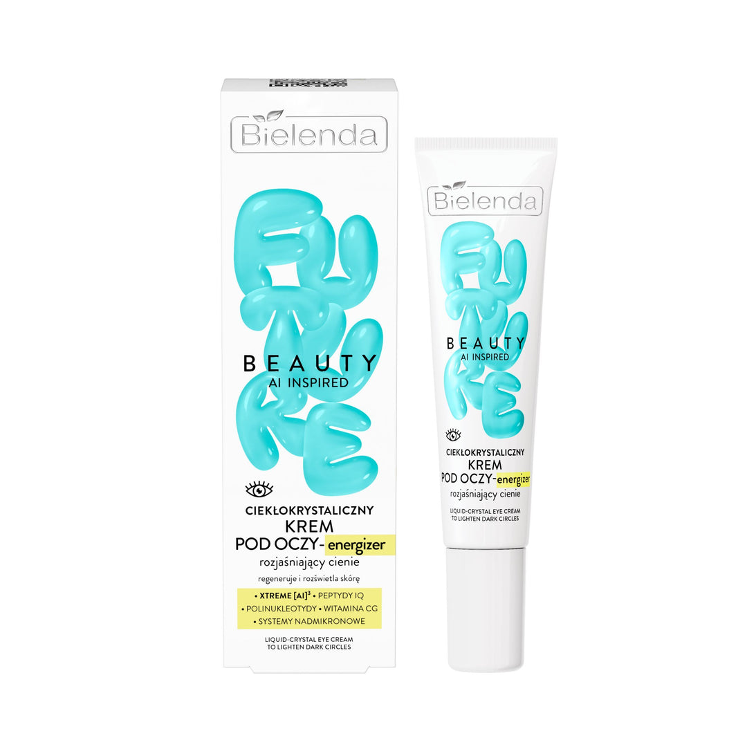 Bielenda Future Beauty Liquid Crystalline Cream Energizer Under Eyes to Lighten Dark Circles 15ml