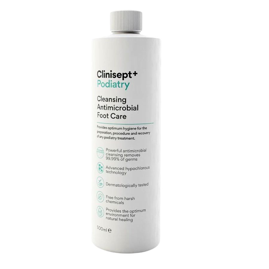 Clinisept+ Podiatry Cleansing Antybakteryjna pielęgnacja stóp 500ml