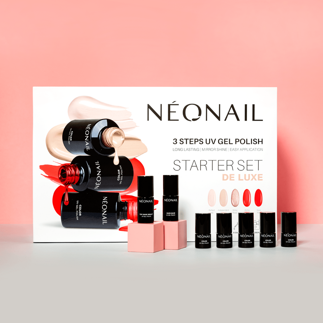 NeoNail 3 Steps UV Gel Polish De Luxe Starter Set