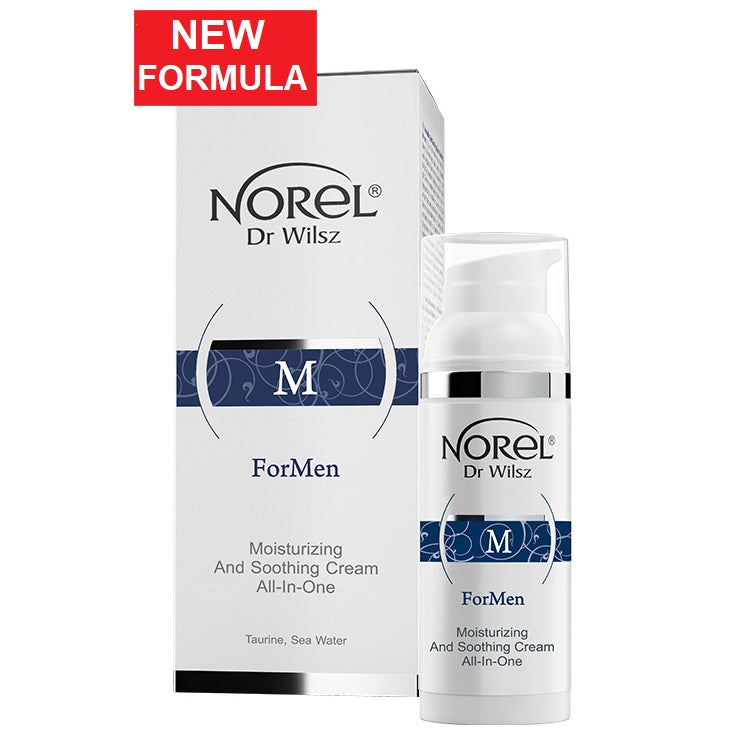 Norel For Men Nawilżający i kojący krem ​​All in One 50ml