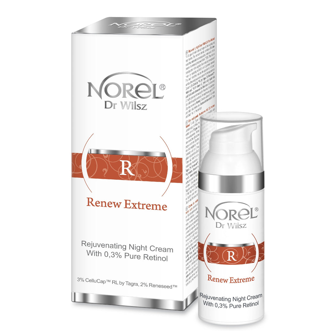 Norel Renew Extreme Rejuvenating Night Cream z 0,3% czystego retinolu 50ml