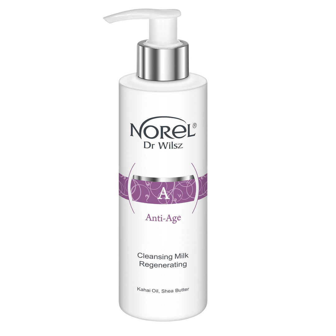 Norel Anti Age Regenerating Cleansing Milk z olejem Kahai i masłem shea 200ml