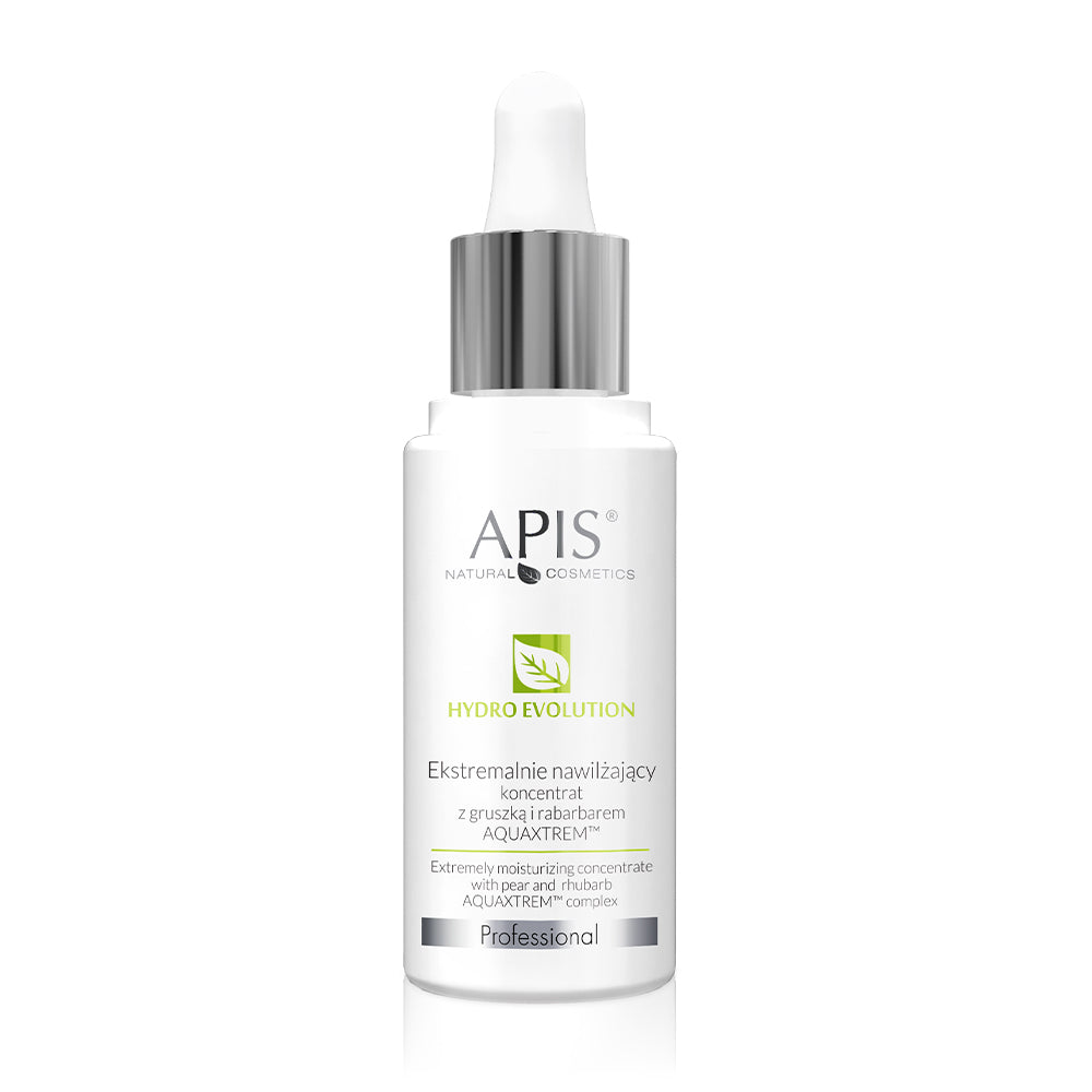 Apis Professional Hydro Evolution Extremely Moisturizing Concentrate z gruszką i rabarbarem AQUAXTREM™ 30ml