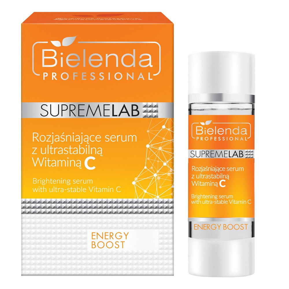 Bielenda Professional SupremeLab Energy Boost Rozjaśniające Serum ze Stabilną Witaminą C 15ml