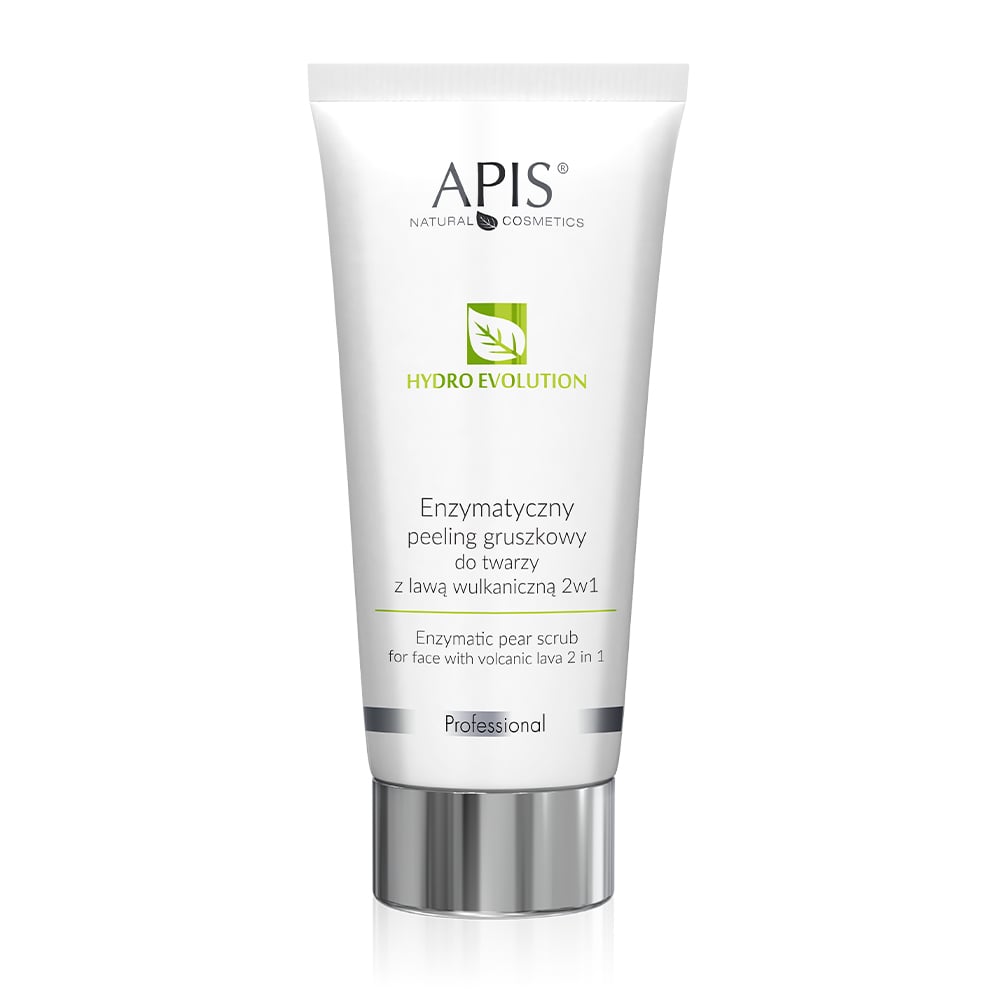 Apis Professional Hydro Evolution Enzymatyczny Peeling Gruszkowy z Lawą Wulkaniczną 2w1 200ml