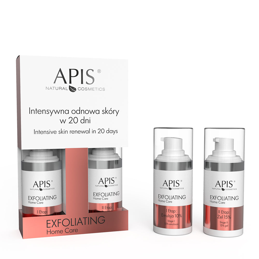 Apis Exfoliating Home Care Intensywna odnowa skóry w 20 dni 2x15ml