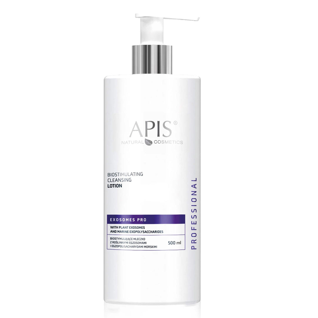 Apis Professional Exosomes Pro Biostimulating Cleansing Lotion z roślinnymi egzosomami i morskimi egzopolisacharydami 500ml