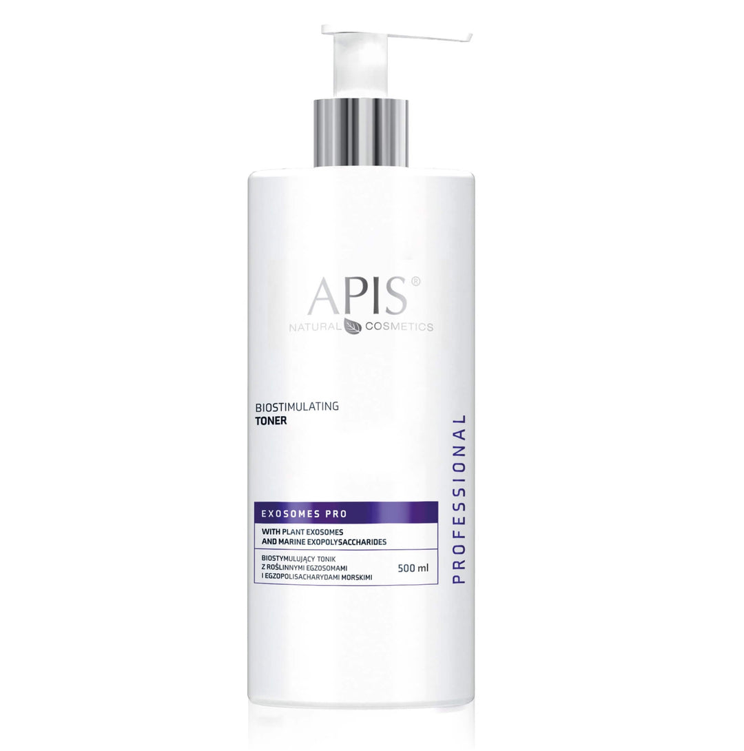 Apis Professional Exosomes Pro Biostimulating Toner z roślinnymi egzosomami i morskimi egzopolisacharydami 500ml