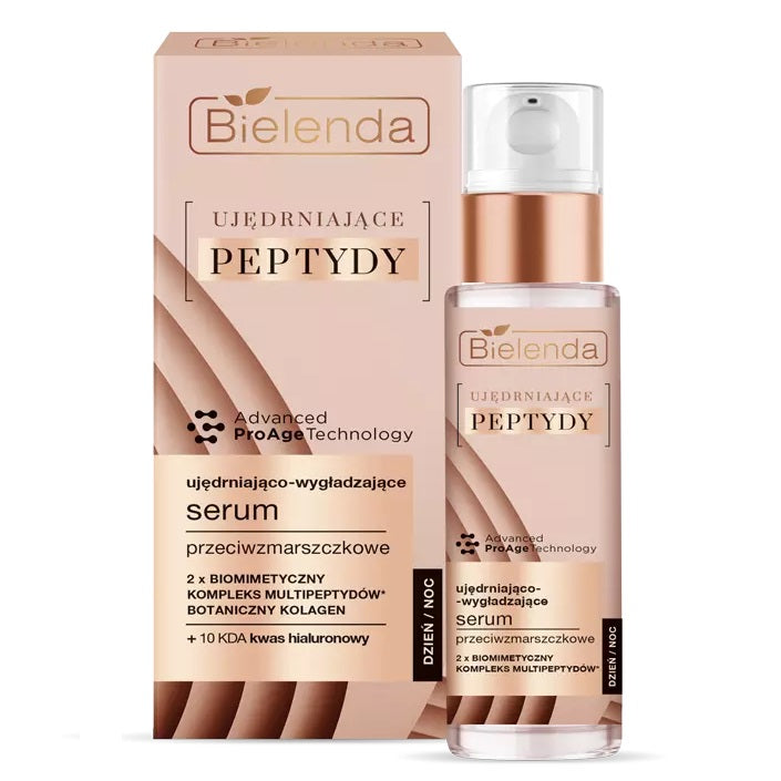 Bielenda Firming Peptides Ujędrniająco-wygładzające serum przeciwzmarszczkowe na dzień/noc 30ml