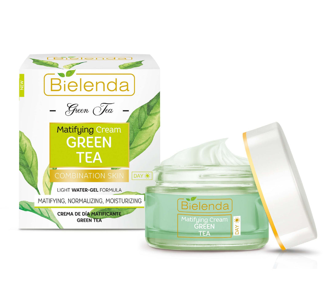 Bielenda Green Tea Mattifying Normalising Face Cream do cery mieszanej na dzień 50ml
