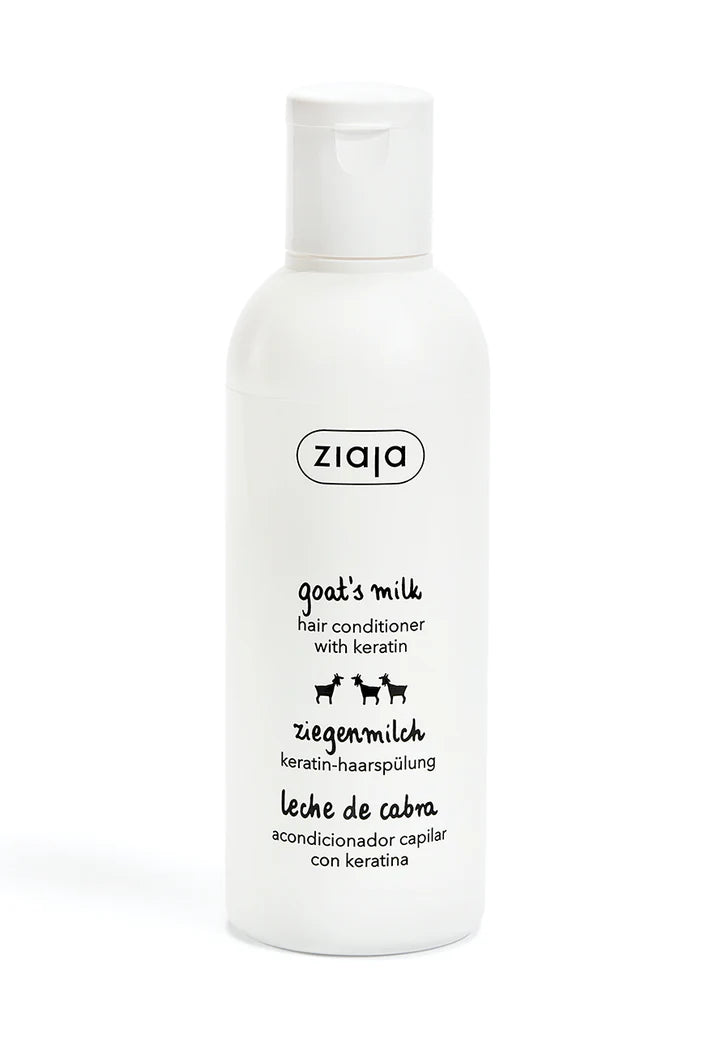 Ziaja - Goat Milk - CONDITIONER with keratin for rough and dull hair 200ml 5901887032595