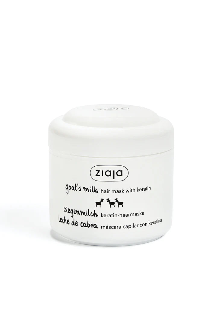 Ziaja - Goat Milk - Intensive conditioning hair MASK with keratin for rough and dull hair 200ml 5901887032588