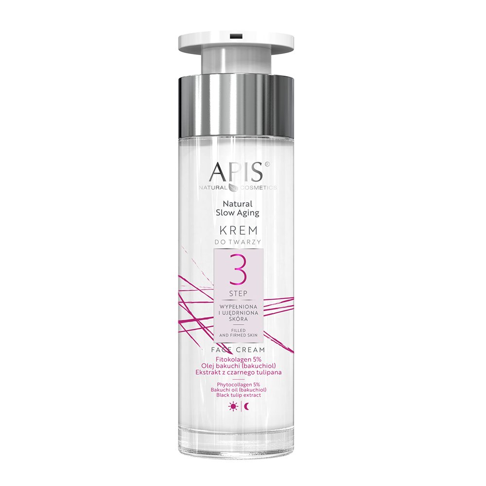 Apis Natural Slow Aging Step 3 Filled and Firmed Skin Face Cream 50ml