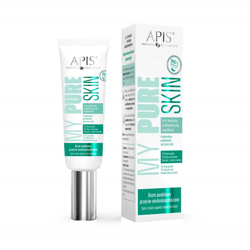 Apis My Pure Skin Spot Cream przeciw niedoskonałościom 15ml