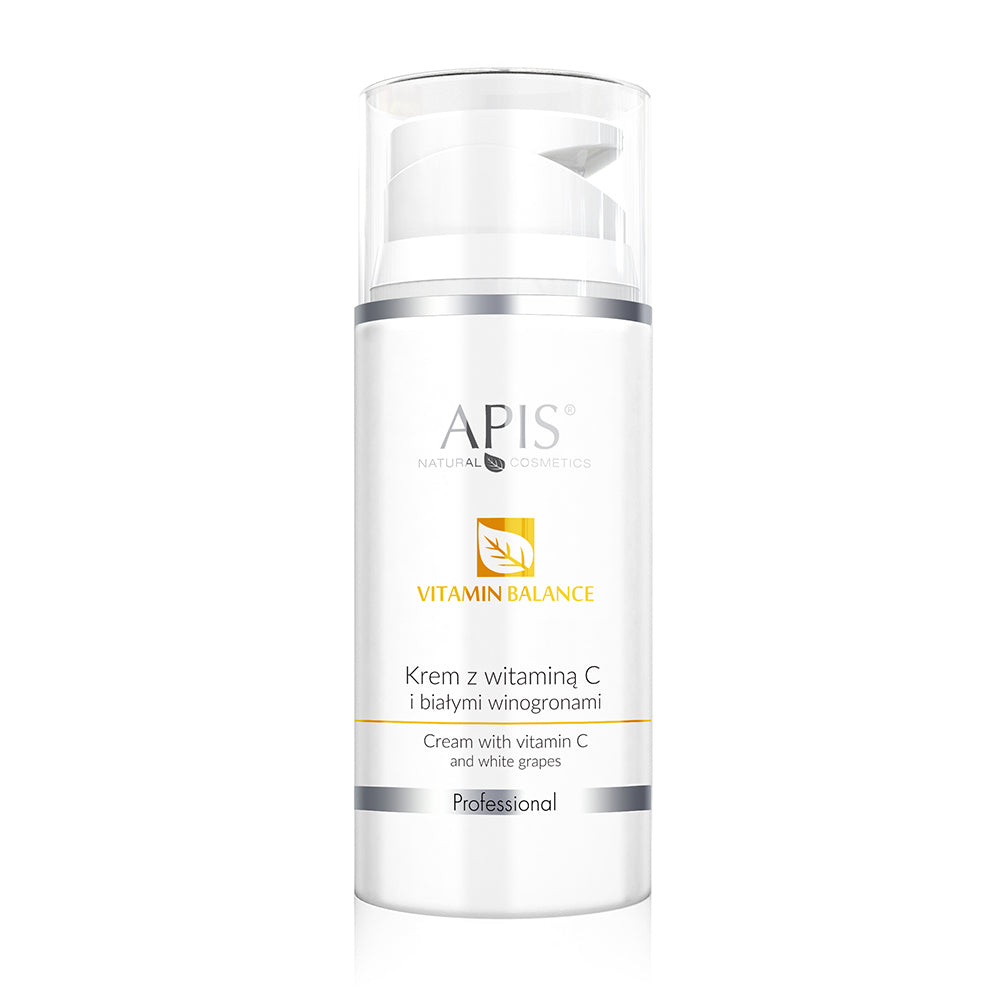 Apis Professional Vitamin Balance Cream z witaminą C i białymi winogronami 100ml